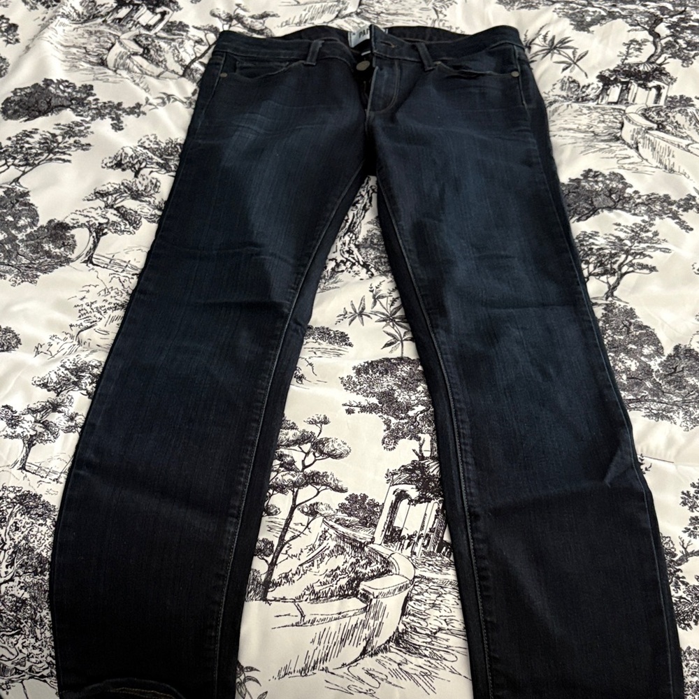 PAIGE Midnight Blue Denim Jeans